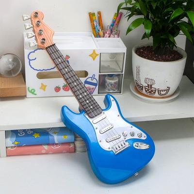 17In Guitar Toy For Kids4 Strings Electric Guitar Musical Instruments For Children Portable Electronic Instrument Toy