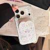 Süße Kätzchen-Herzförmige Magnetische Handyhülle für iPhone 16, iPhone 17 und iPhone 17 Pro Max