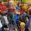 12.59Inch/32cm Studio Baby Wukong Super Saiyan SSj3 Vegeta Dragon BallZ Can Battle Figure Toys Gifts JG GT PVC shell be move Round Sensory Durable