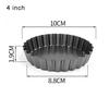 Fluted Pie Tart Pan Mold Baking Removable Bottom Nonstick Quiche Tool Rectangle Bakeware Template Dishes Cake Pans GYH