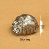 Copper Turtle Shell Bell Keychain Pendant - Personalized Car Hanging Gift