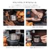 Grenzenlose Reise Titanbecher Kaffee Doppelwandig Primärwärme für Outdoor Enthält Mini-Kaffeelöffel Ti3085D Becher Tasse, Becher, 100ml, Farbe/Kristall