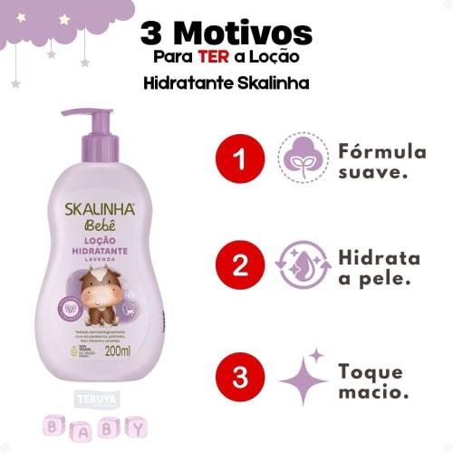 Skalinha Bebe Baby Body Lotion, Lavender, 200ml