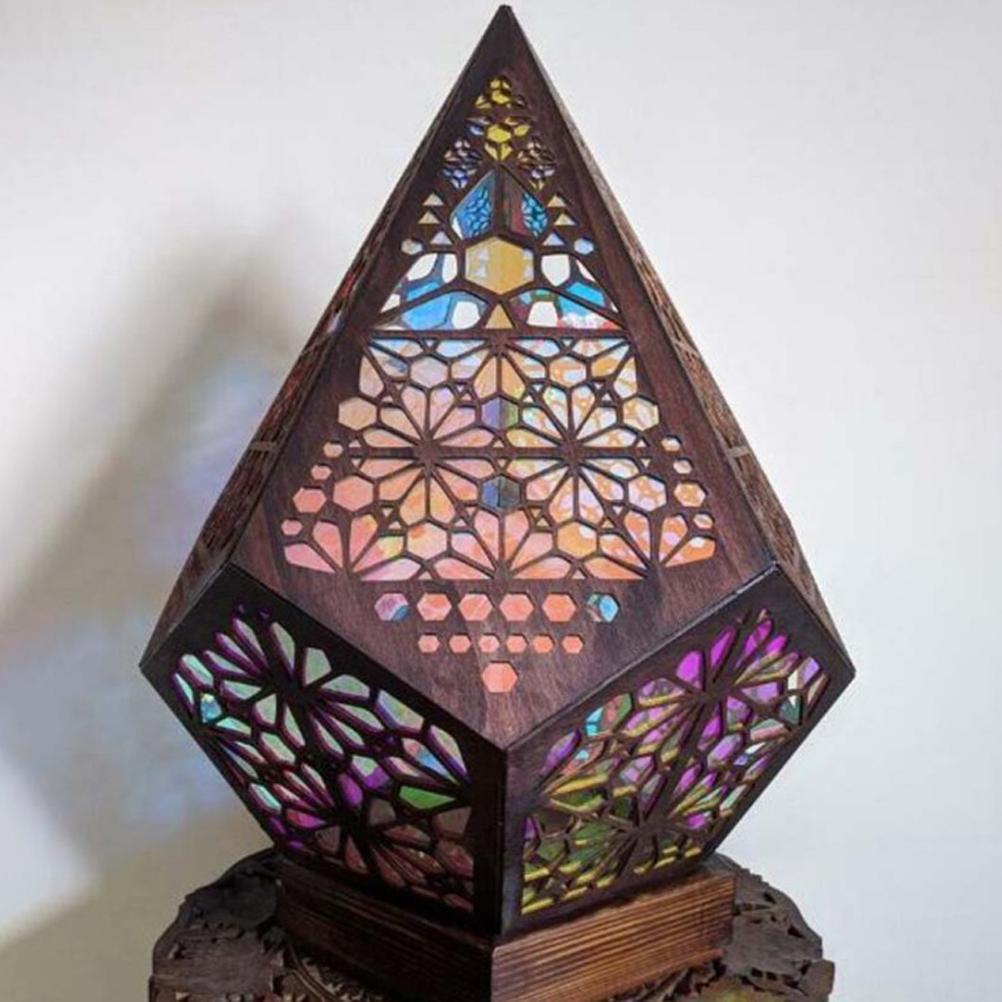 Bohemian LED Starry Sky Projector Floor Lamp