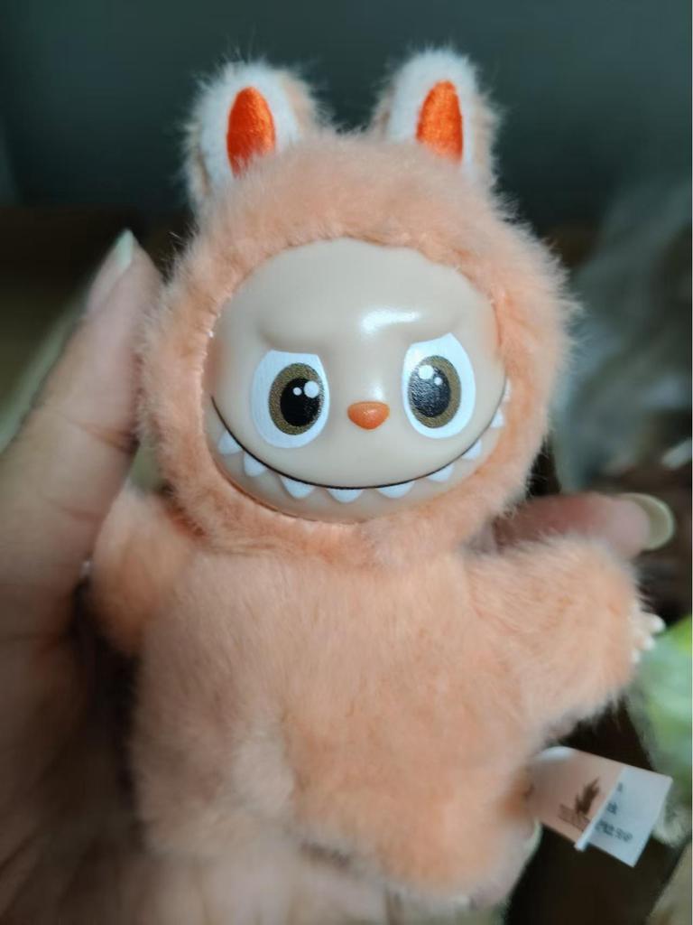 In Stock: Fast Shipping Fabric Doll Keychain with Vinyl Face - Blind Box Plush Figure
