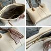 Silk Scarf One Shoulder Bag Korean Style Women Handbag Storage Pouch Tote Bag  Shopping