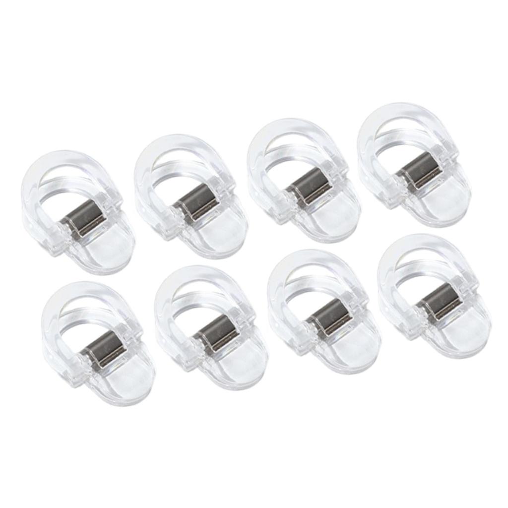 Trouser Clamp Plastic Hem Clips Leg Tightener Pants Accessories Clothing Fixer for Daily Wear