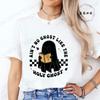 Funny Christian Shirt Gift for ChristianCute Ghost with Bible TShirtsRetro Christian Apparel Tops Tees Short Sleeve Clothing