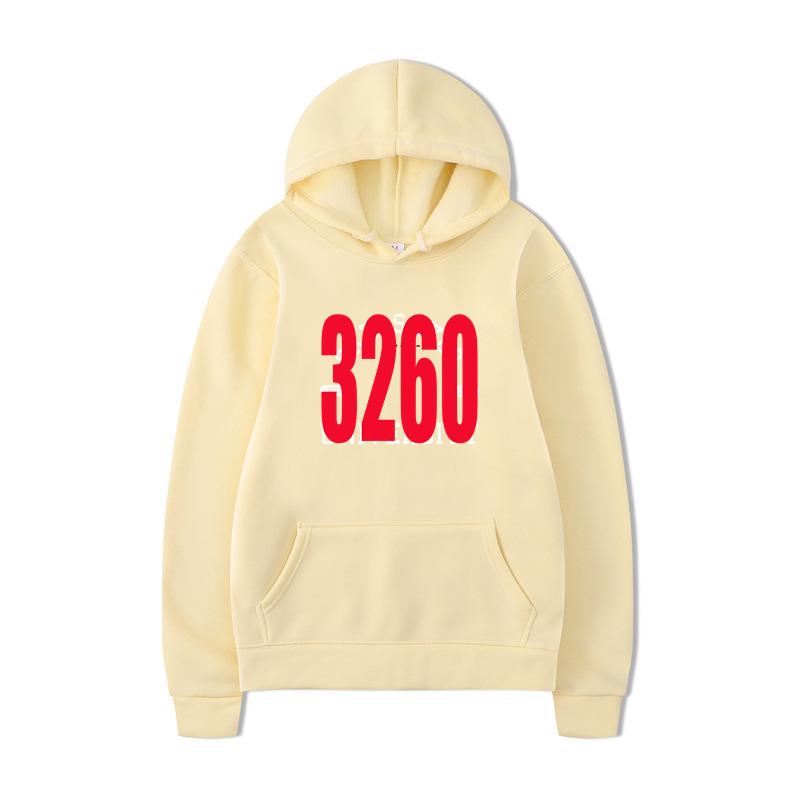 Autumn And Winter Men'S Hooded Sweater Fleece Casual Creativity 3260