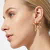 New Accessories, Original Jewelry, European and American Irregular Five-pointed Star Earrings, Simple and Popular Hollow Earrings