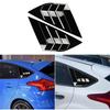 Rear Side Window Louvers For Ford Focus ST RS MK3 Hatchback 2012-2018 Accessories Air Vent Scoop Cover-A02G