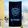 Fc Zenit Saint‑petersburg Personalized Text Beach Towel Quick-Dry Soft Microfiber Suitable for Sports Travel Swimming Yoga Bathroom Beach And Pool