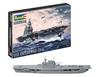 Revell Germany US Navy USS Enterprise Plastikmodellbausatz 05824 1/1200 CV-6 (Geformte Farbe)