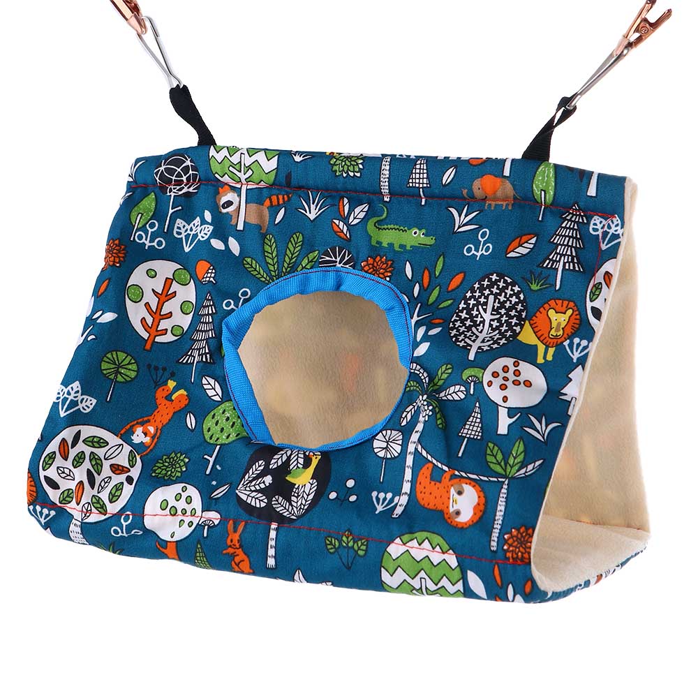 Lovebird Parakeet Hideaway Winter Shed Hamster House Bird Hut Sleeping Bed Parrot Hammock Pet Tent