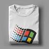Windows95 Accessories Unisex T Shirts 100% Cotton Tee Graphic Printing  Tops T-shirt
