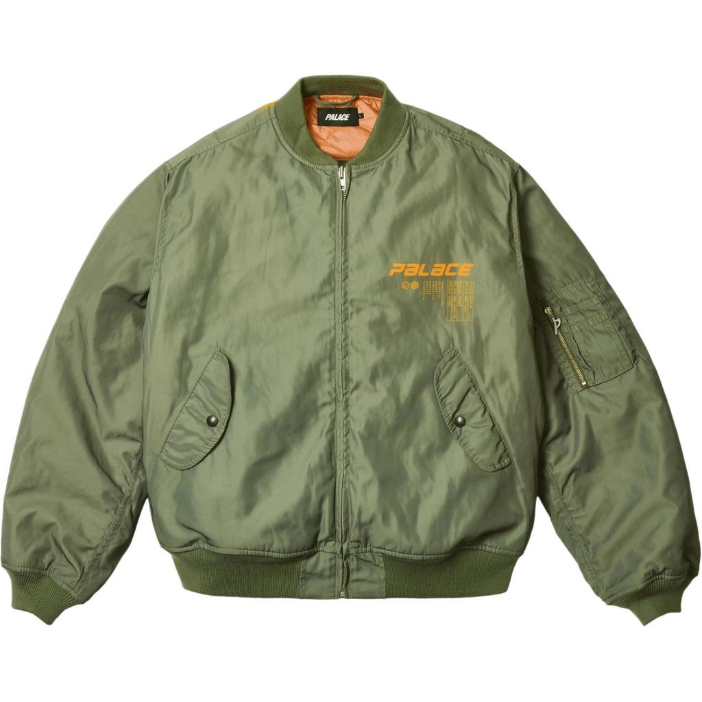 Palace Chakra Rave Jacket The Deep Green Unisex Outerwear P28JK088