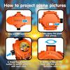 Halloween Projection Electronic LED Watch | 24 Image Display | Adjustable Wrist Strap