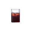 Qitai Square Heat-Resistant Glass Drinking Cups, 500ml (Set of 2)