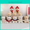 Wear Clothes Bear Plush Toy With Embroidered Heart Design For Kids And Adults Gift