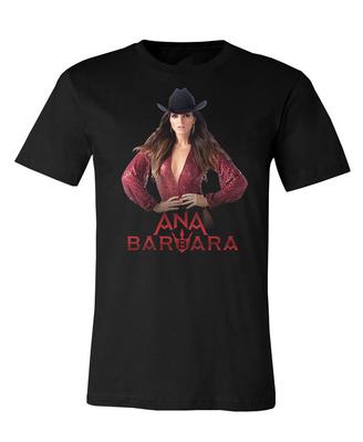 Signature ANA BARBARA  Black T Shirt Size S-5XL COTTON NEW46 Unisex T-Shirt