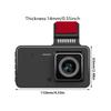 Dashcam 4inch LCD Screen Car Recorders 1080P Front Rear Single/Double Lens Dashing Camera Vehicle Video Recorders Camera