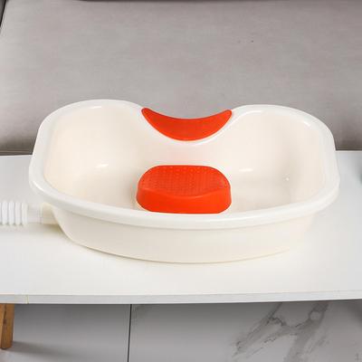 Hair Washing Basin Wash Tub Lightweight Smooth Edge Tray Shampoo Bowl for Bedroom Salon