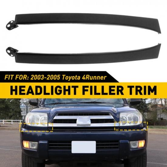 Front Bumper Filler Grille Headlight Cover Trim Fit 4Runner 2003-2005 Toyota NEW