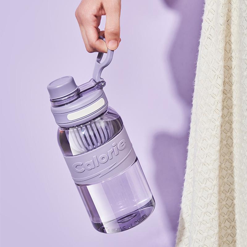 Sports Water Cup, Student Casual Cup, Portable Space Cup with Filter, Durable Tea Cup