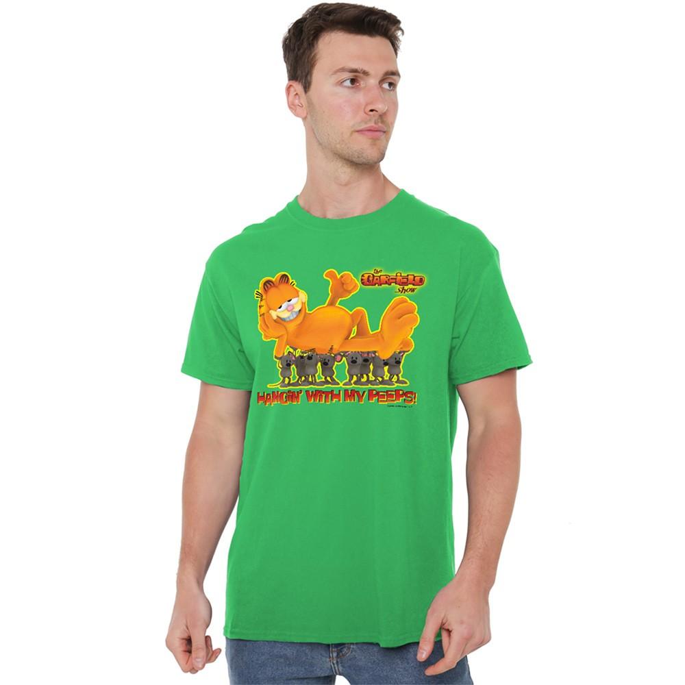 Garfield My Peeps T-Shirt S-4XL Kelly Green XXXL