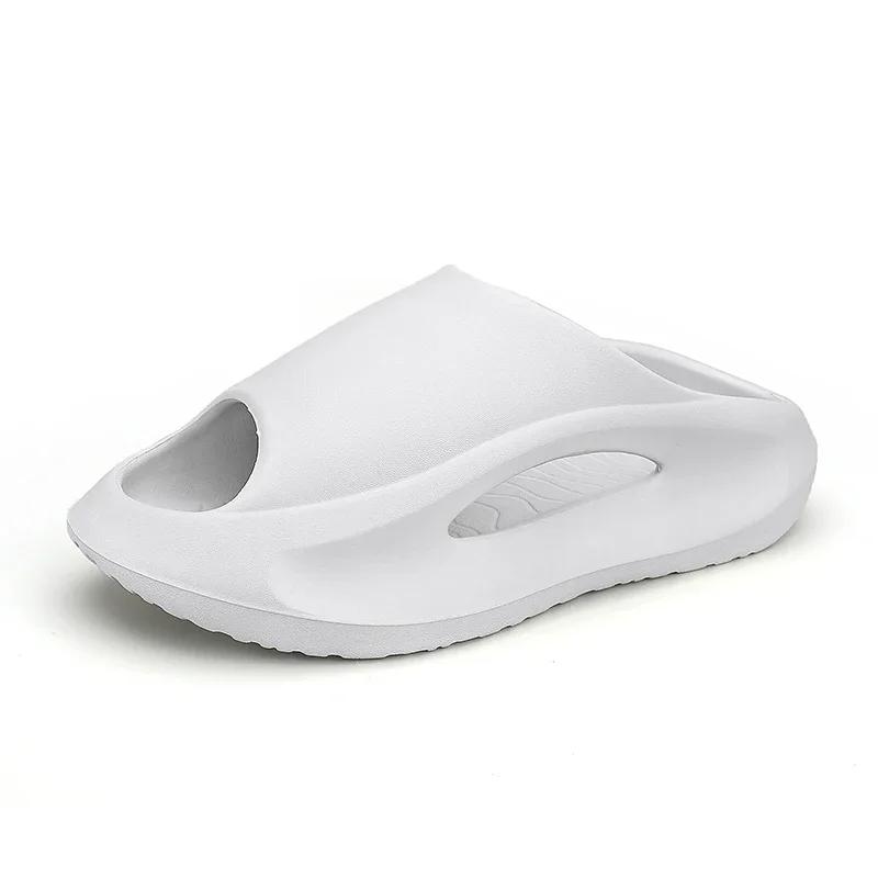 Fashion Men Slippers Summer EVA Soft-soled Platform Slides Unisex Sneaker Sandals Casual Beach Shoes Women Indoor Outdoor Big Size