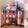 WEZHO Multi-functional Movable Storage Rack for Yoga Mats and Fitness Gear