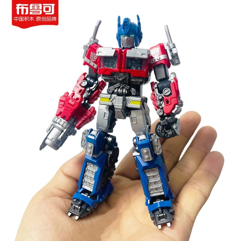 Transformers: Rise of the Beasts Optimus Prime Robot Toys Bumblebee Action Figures Assembling Building Blocks Children Gift