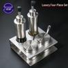 Luxury 304 Stainless Steel Dining Table Seasoning Set