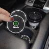 2pcs Car Water Cup Slot Non-Slip Silica Pad For Octavia Fabia Rapid Superb Kodiaq Scala Karoq Citigo Kamiq Roomster Enyaq Knzh54