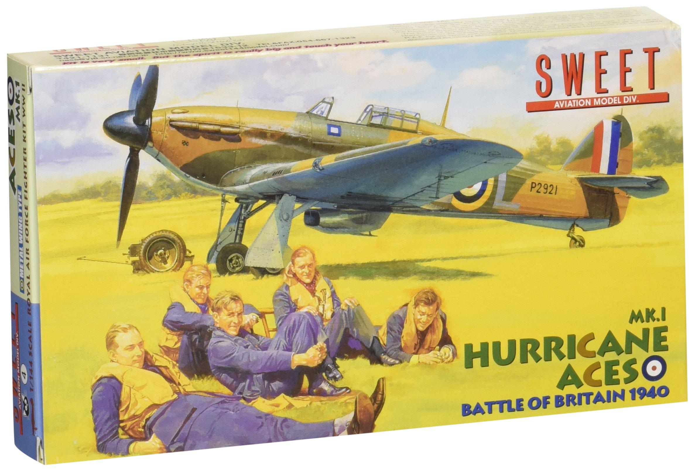 

Sweet Hurricane Ace Metal Wing Plastic Model Kit 14104 1/144 (2 Aircraft)