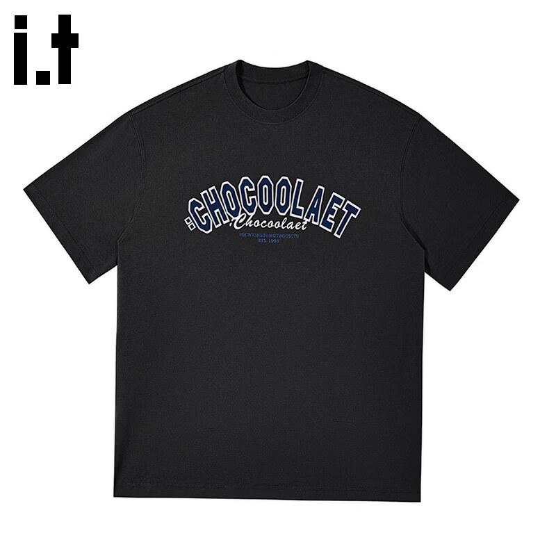 CHOCOOLATEit Men s Embroidered Short Sleeve T-Shirt S