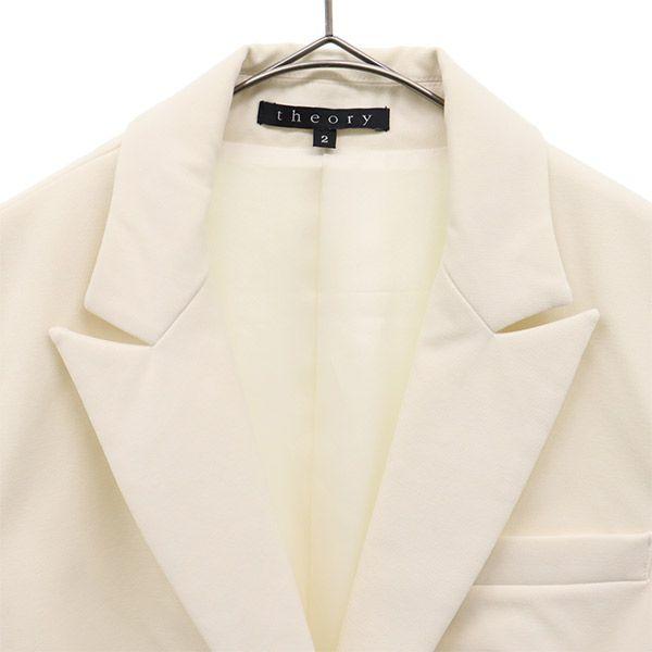 theory tailored jacket 2 white Women Used
