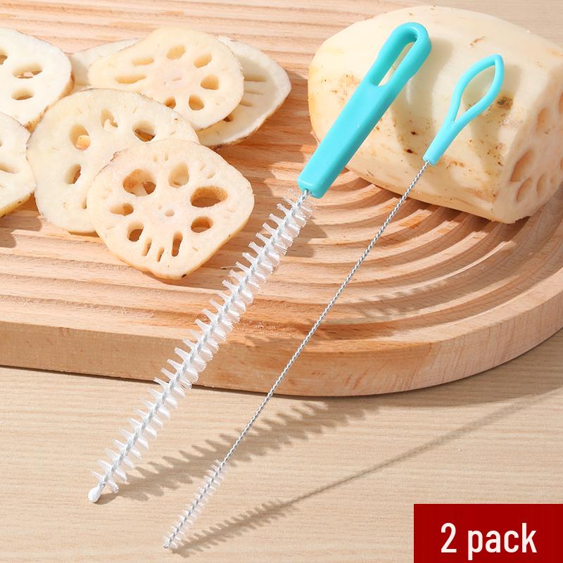 Lotus Root Hole Cleaning Brush – Fine Brush for Lotus Holes, Baby Bottles, Straws, and Icing Tips.