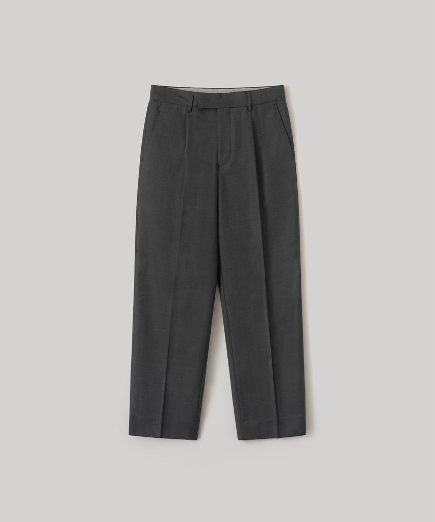 ANOTHER OFFICE Legacy Wool Trouser (Heather Charcoal)