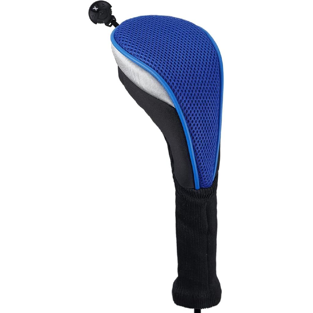 Andux 4pcs/Pack Long Neck Golf Hybrid Club Head Covers Dial No. Tag CTMT-02
