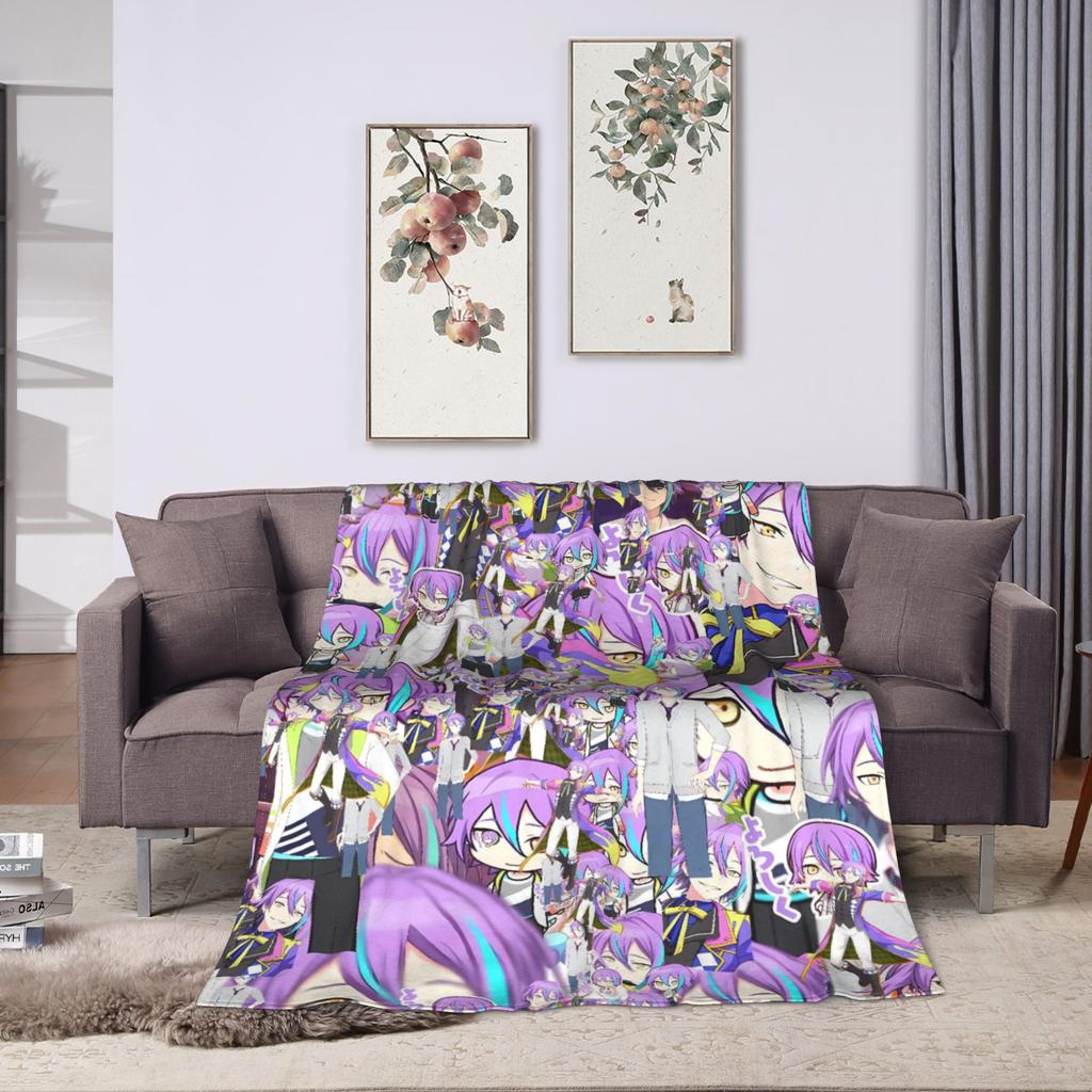Warm BlanketStudents Decorative Rui Kamishiro Bedding Throws  Flannel Bedspread For Bedroom Graphic Sofa Bed Cover