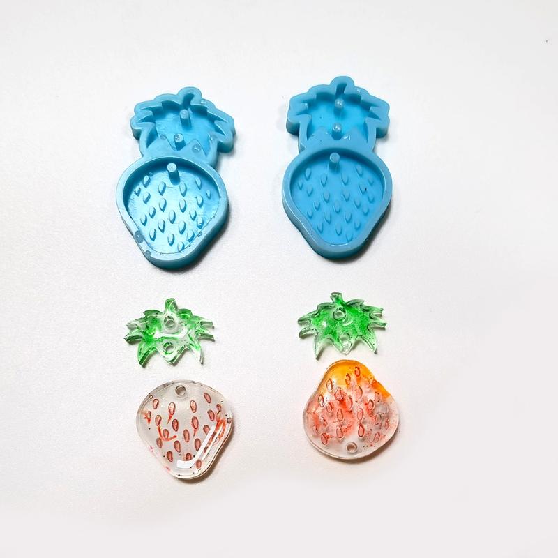 DIY Art Crafts Ear Studs Casting Mold Handmade DIY Earrings Silicone Mold Eardrops Danglers UV Crystal Resin Epoxy Mold