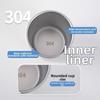 Wall Mounted Magnetic Toothbrush Holder Magnetic Toothbrush Cup Mouthwash Cup  Family