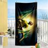 Asciugamano da Spiaggia Leggenda del Calcio Brasiliano Morbido Resistente Asciugatura Rapida Confortevole Leggero Portatile per Nuoto, Spiaggia, Campeggio, Viaggio, Accessori da Spiaggia,Gy