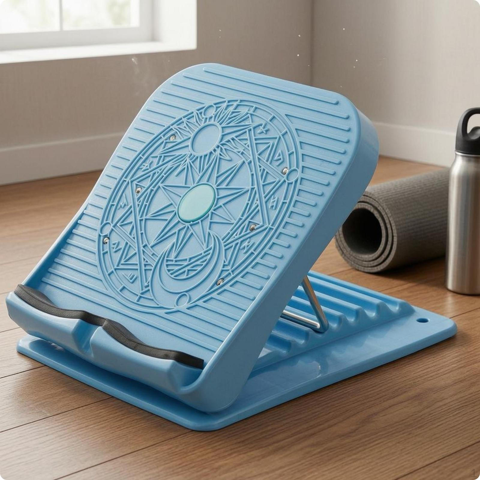 Adjustable Stretching Board AntiSlip Calf Textured Stretcher 7speed 7-speed