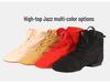 High-Top Jazz Dance Shoes for Men & Women, Canvas Soft Sole Low-Top Practice Shoes.