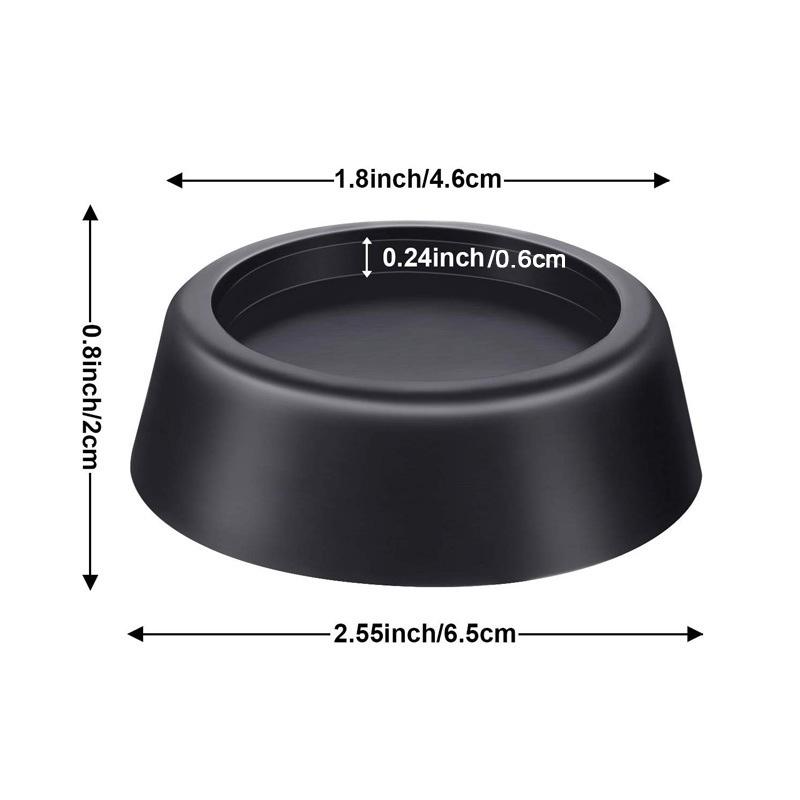 4 bucăți tampoane anti-vibrații din cauciuc Suport pentru mașină de spălat mobilier picioare picioare amortizoare universale covoraș stand acasă antiderapant silențios