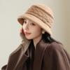 Women S Vintage Literary Warm Fisherman Hat Autumn Winter Commuter Hat