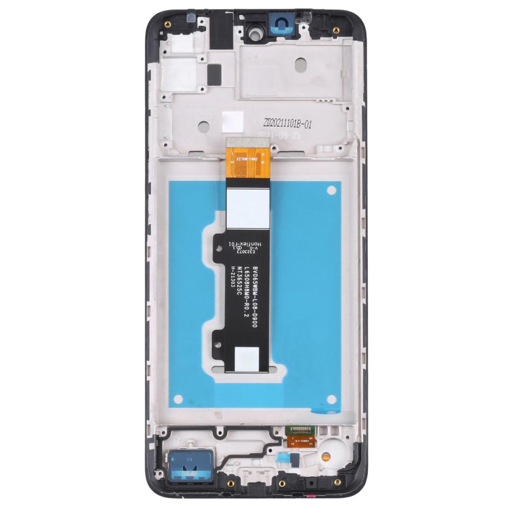 

For Motorola Moto E30/E40 Grade B LCD Screen and Digitizer Assembly+Frame Part (without Logo) Black