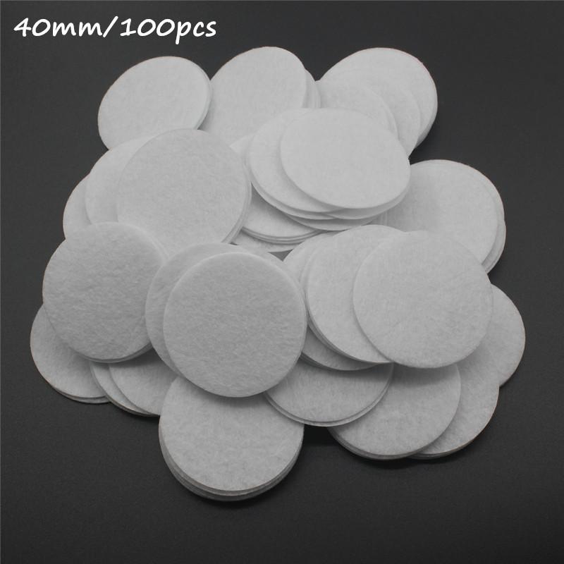 8/10/15/20/25/30/35/40/45/50mm Non Woven Round Felt Circle Pads for DIY Crafting Flower Backing Hair Accessories Vacuum Filters